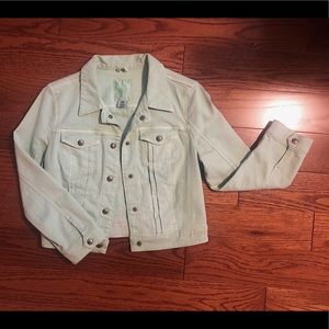 Medium cropped jean jacket